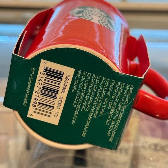 Starbucks Glossy Red Mug - Picture 2 of 8